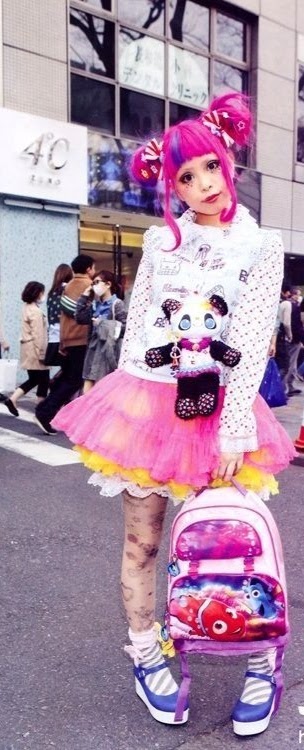 لباس الهاراجوكو harajuku