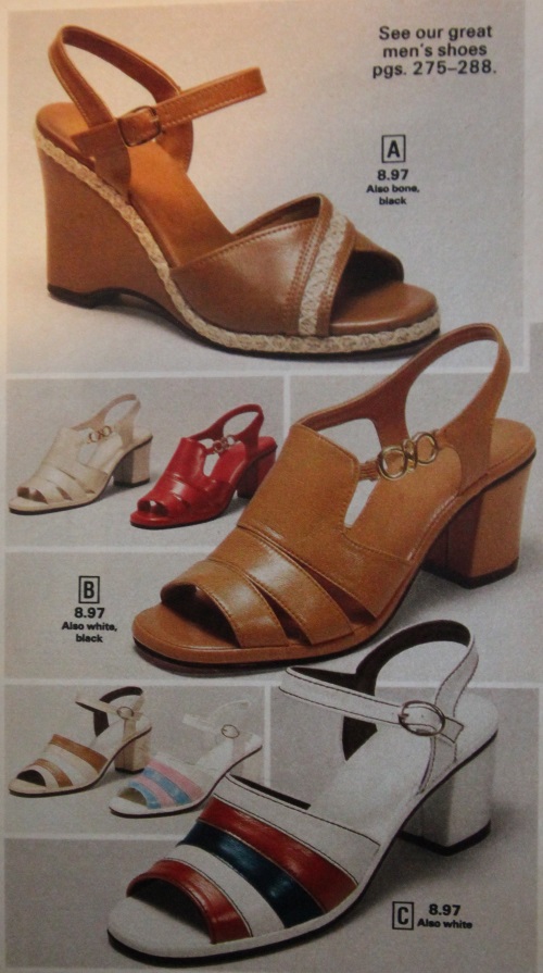أحذية السبعينات