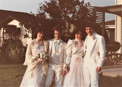 فساتين زفاف الثمانينات