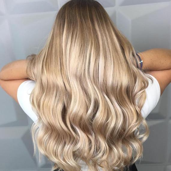 Sandy Blonde Hair، أشقر رملي