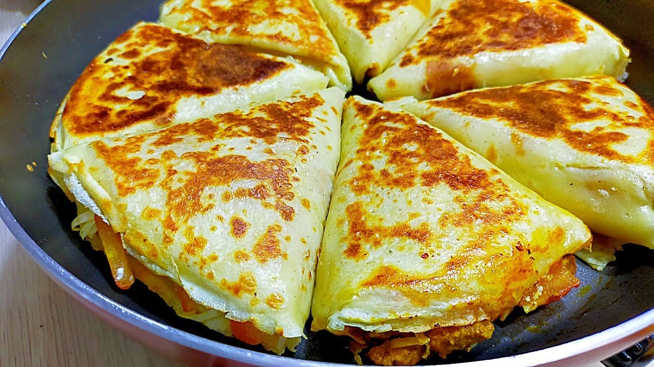 طريقة عمل كريب مالح