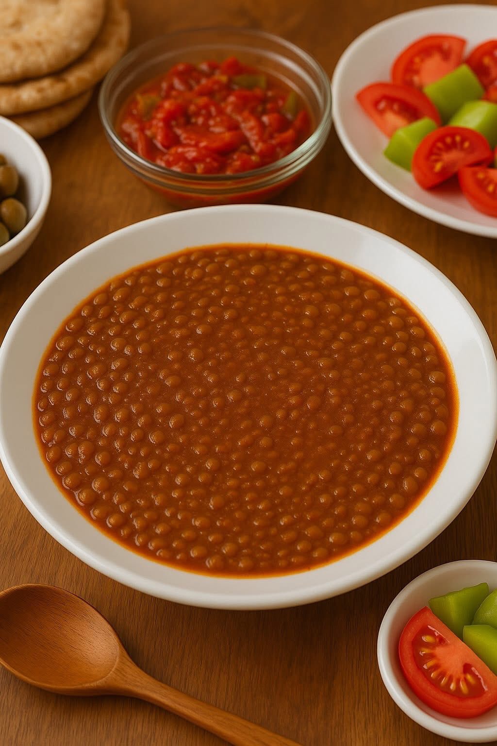 عدس بجبة